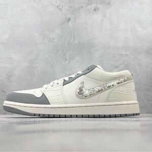 Women's Nike Air Jordan 1 Low Sneakers Shoes - Sail/Soft Pearl IH7323-100